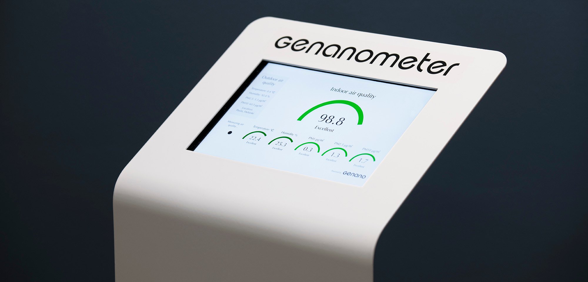 Genano Genanometer air quality measurement