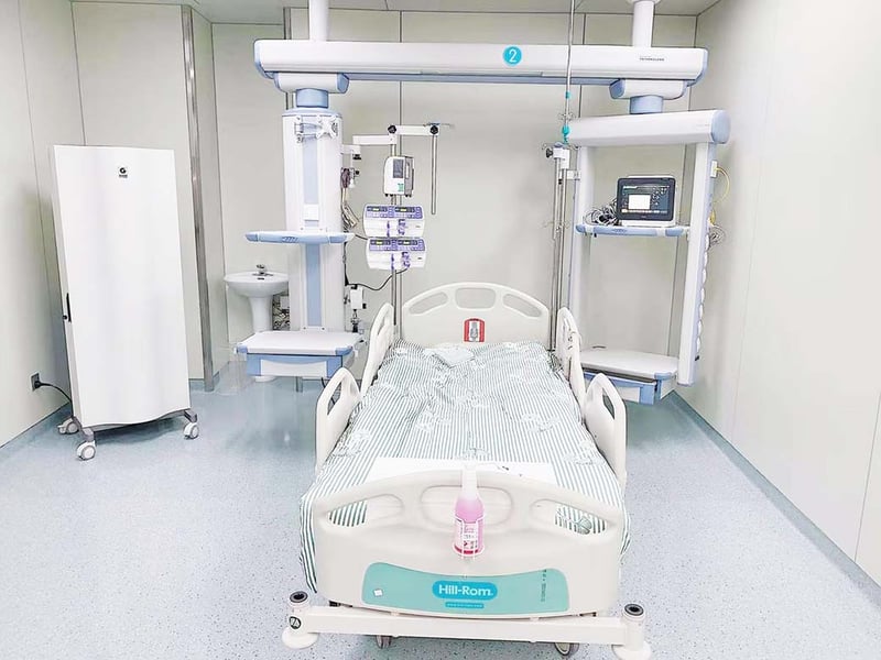 New South town hospital bed