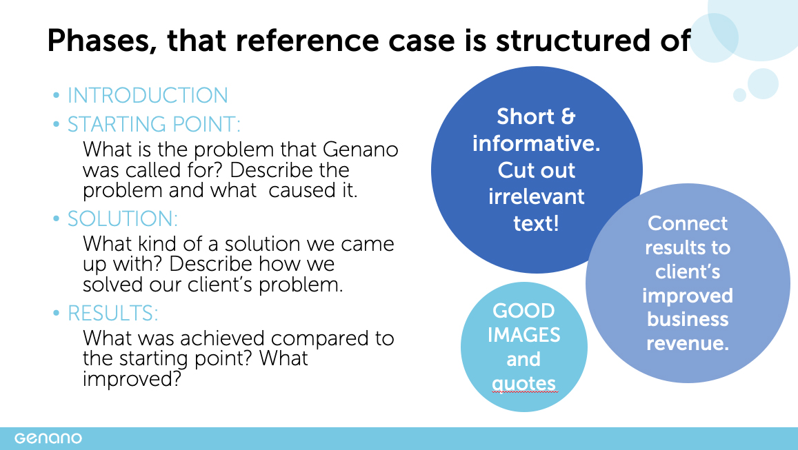 Customer Case structure guide